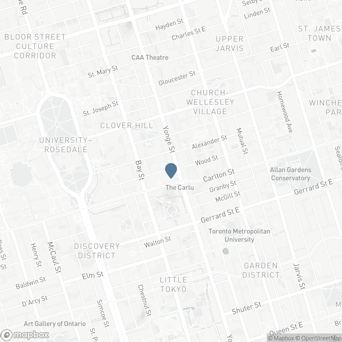 1602 - 7 GRENVILLE STREET, Toronto, Ontario M4Y 0E9